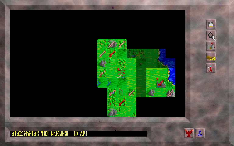 Conquest of Elysium [Falcon030] atari screenshot